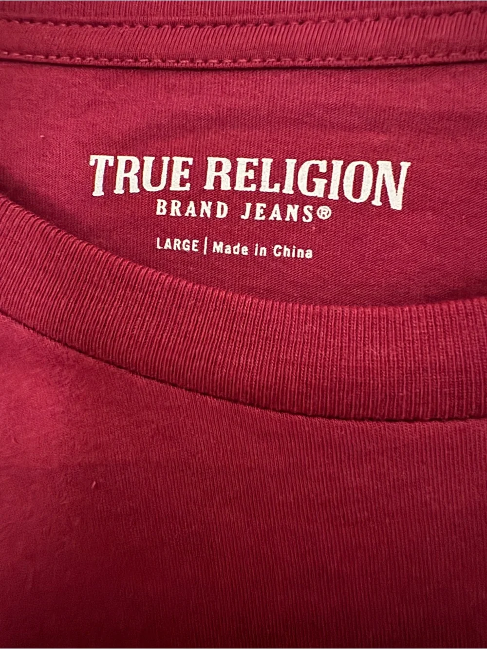 True Religion t-shirt men's size L